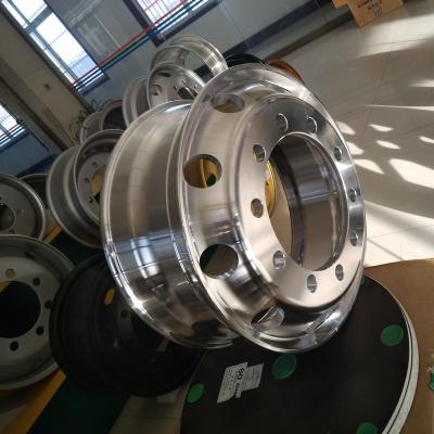 China Hot Sale Aluminum Forged Aluminum Alloy Wheel For Truck 22.5*8.25 for sale