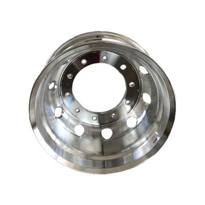 China ALLOY High Quality Polished And Machined Forged Aluminum Alloy 22.5x9.0 Truck Wheel for sale