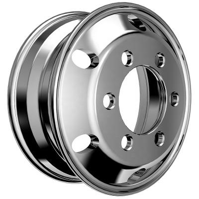 China ALLOY Machined Aluminum Wheels Truck Alloy Wheel Rim 19.5x6.75 for sale