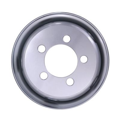 China High Performance Steel Wheels Steel Rim 17.5x6.0 For Light Truck for sale