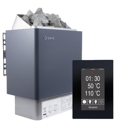 China Oceanic electric computer control panel sauna heater/sauna stove/sauna oven 6kw made 304 high quality of stainless steel for sauna bath for sale