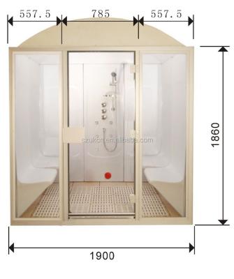 China 4 Person Oceanic Modern Luxurious Indoor Steam Bath, Easy to Set Up for sale