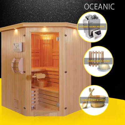 China Computer Control Panel 4 Person Sauna For Home Use Sale Directly From Sauna Manufacturers for sale