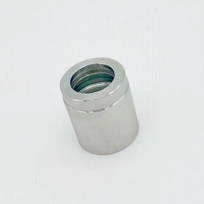 China HYDRAULIC MACHINERY FERRULE FOR SAE100 R1/R2/1SN/2SN/ONE TWO-WIRE THREAD HOSE 03310-10 for sale