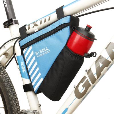 China Polyester Bike Top Tube Storage Bicycle Triangle Frame Recycling Bag for sale