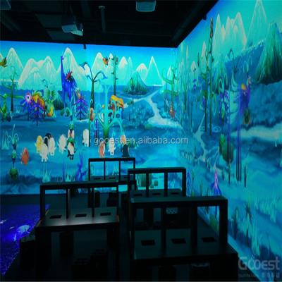 China 4 Effect Indoor Playground Interactive Wall Projection Game For Kids for sale