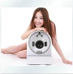 China Magic Mirror Real Time Preview Multi-languages Precise Deep Facial Skin Analyser for sale