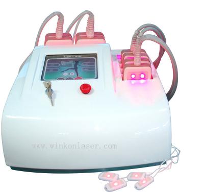 China 12 Paddles 136 Diodes Lipo Laser Machine 635nm 910nm Cellulite Reduction for sale