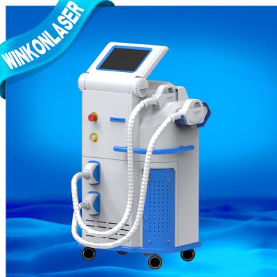 China 2000W 1-50J Skin Cooling Adjustable IPL+RF Elight Beauty Machine Skin Whitening Multi Functional Standing for sale