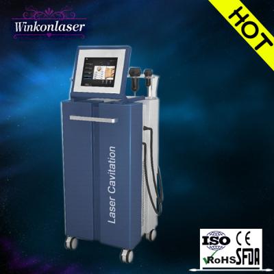 China Máquina super do laser de Lipo com vácuo para o emagrecimento do corpo, elevador do RF da cavitação da pele à venda