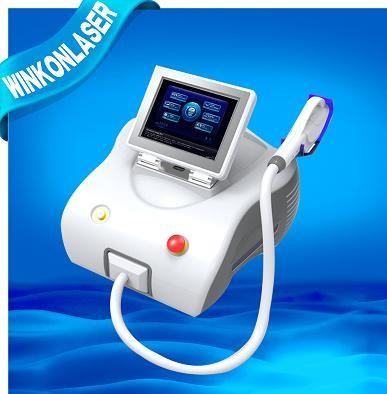 China Multitaal Draagbare Krachtige IPL Schoonheidsmachine met 7 Filters Handpiece Te koop