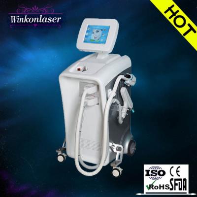 China máquina Multifunction da beleza de 4 punhos, cabelo do laser do IPL/equipamento remoção de Tatto à venda