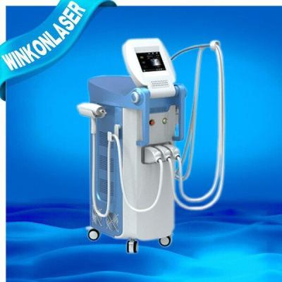 China Multifunctional IPL Elight RF Nd Yag Laser MACHINE For Hair / Wrinkle / Tattoo Removal for sale