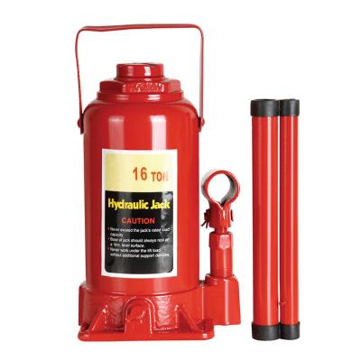 China CE Certification 16-Ton Automotive Bottle Jack Portable With Manual Hand Pump for sale