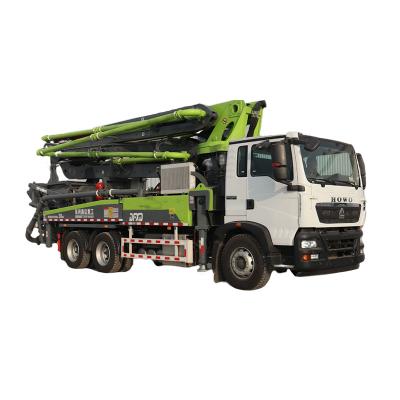 China High Efficiency Truck Mounted Concrete Pump HOWO DONGFENG ISUZU FUTON SHACMAN Chassis 47m 5RZ for sale