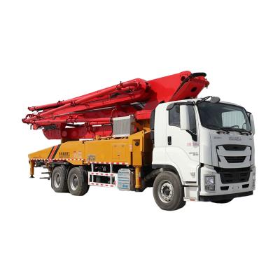 China Hotels for sale 47M concrete pump truck manual with Sinotruk steyr/Isuzu chassis for sale