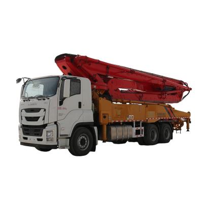 China Hotels 47m concrete pumping truck truck-mounted concrete pump made in China for sale