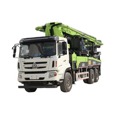 China High Efficiency 37M Boom Pump Mini Concrete Pump Truck For Construction Works With Factory Price for sale