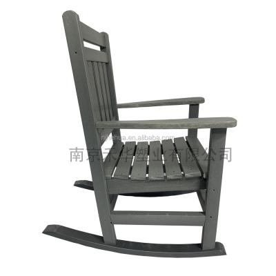 China Durability - Heavy duty resin build quality excellent rocking chair with HDPE, wood materials for sale