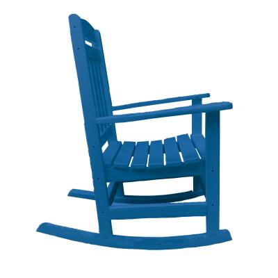 China Plastic Rocking Adirondack Rocking Chair HDPE Adirondack Rocking Lawn Chair for sale