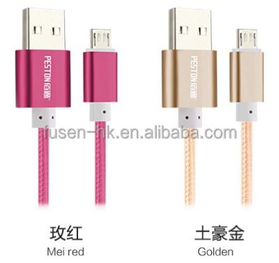 China Hot selling wholesale most popular portable high quality cheap price unbreakable quick charge charger cable for sale