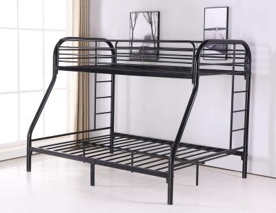 China Knock down dormitory furniture modern design cheap metal double bunk beds steel composite bed bed for sale