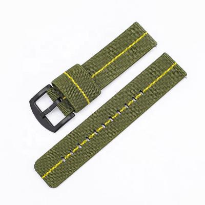 China Fast Version 18mm 20mm 22mm 24mm Lightweight Premium Smart Watch Bands Nylon Watch Strap for sale