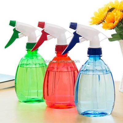 China Household products factory direct candy 500ml color spray bottle flower tools PET spray plastic bottle for sale