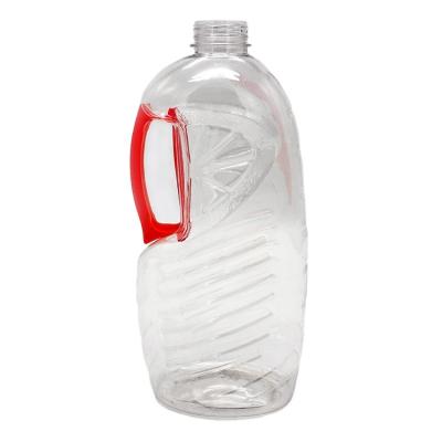 China BPA Free Package PET Multi-capacity Plastic Transparent Cooking Oil Bottles With Label Printing For Wholesale for sale