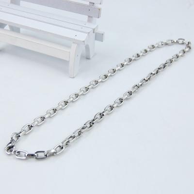 China High Polish Silver Stainless Steel Necklace Chain 316L Stainless Steel Necklace Chain For Man for sale