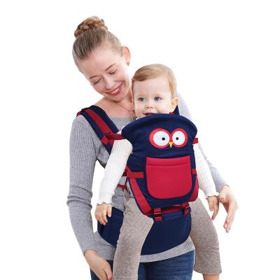 China Eco-freindly Multi-use Front Embracing Cartoon Bear Newborns Sling Waist Stool Strap Baby Hip Seat Carrier for sale