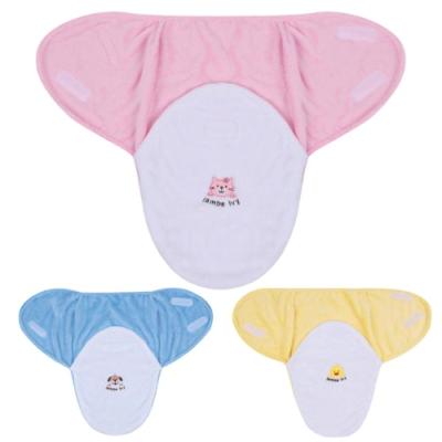 China Hot Selling Cute Hot Solid Cotton Body Warm Newborn Baby Wraps Sleeping Bag Blanket Bags Wraps for sale