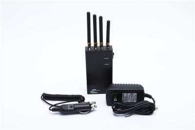 China GSM / CDMA 4 band handheld portable breaker 5 meters jaming distance for sale