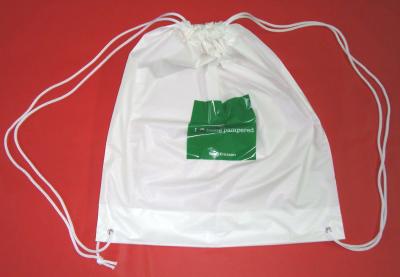 China Waterdichte Plastic de Rugzakzak van Drawstring met Fabrieksprijs voor het Reizen, Bevordering, Sporten Te koop