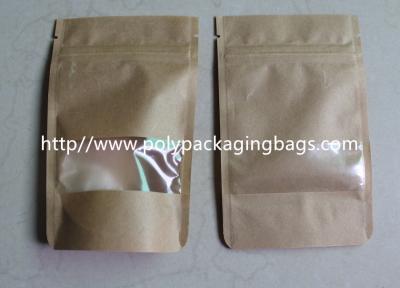 China Zippered Stand Up Pouches / Foil Ziplock Bags For Flower Seeds / Vegetable Seeds / Herbs / Nuts / Herbs for sale