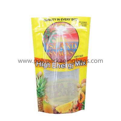 China Gravure Printing LDPE Plastic Standing Ziplock Bag for sale