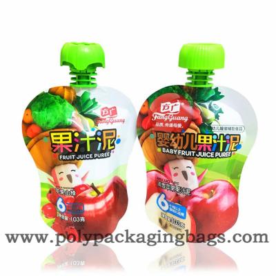 Cina 90ml stanno sul sacchetto con il becco per il succo di Juice Spouted Pouch Bags For mele in vendita