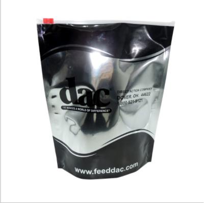 China 2c Gravure Printing 0.09mm PE Ziplock Standing Pouch for sale