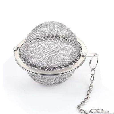 China Viable Viable Hot Sale Spice Mesh Ball Tea Infuser Stainless Steel Tea Strainer for sale