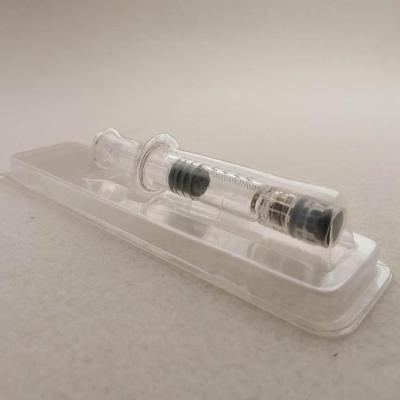 China Blisterverpackung für Medizinprodukte PET-PVC-Clamshell für 1, 0 ml Spritze Prozessart zu verkaufen