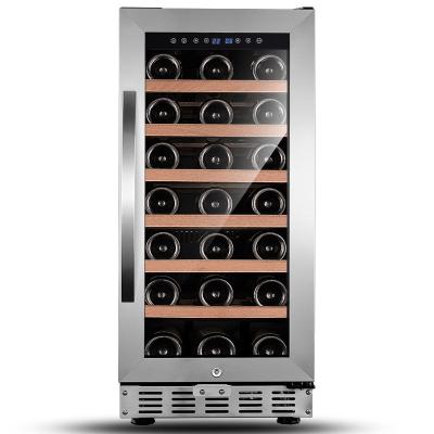 China Car Wine Fridge Beer Built in Refrigerator Kitchen Wine and Beverage Coolers Freezer Stainless Steel Wine Cooler Cellars for sale