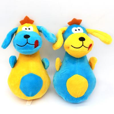 China Interactive Plush Toys Viable Squeaky Dog Puppy Toys Dog Stuffed Animals with Cotton Material and Crinkles Dog Chew Paper Toys for sale