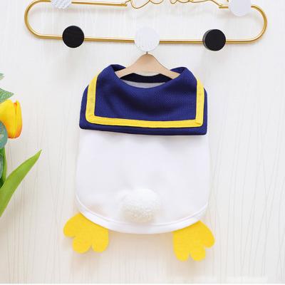 China New Style Summer Viable Beach Vest Clothes Pet Short Sleeve Pet Clothes Floral Tops Dog T-shirt Dog Jackets Outfits For Dogs for sale