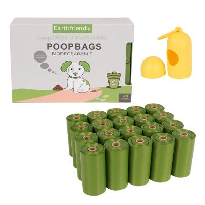 China Sustainable Dog Poop Bags Standard Eco Friendly Dog Waste Bags - Extra Thick Strong Leak Proof Dog Poop Bags 100% Biodegradable for sale