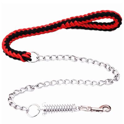 China Traditional Style Padded Strong Durable Dog Collar And Leash Set Thoughtful Dog Walking Leash Working For Small Medium Large Dogs for sale