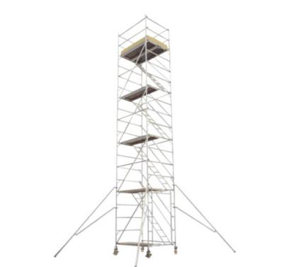 China High Grade Aluminum Mobile Hotel Scaffolding , Tower Scaffolding For Construction for sale