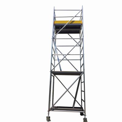 China Hot Selling Aluminum Rolling Working Platform Scaffolding Mobile Tower for sale