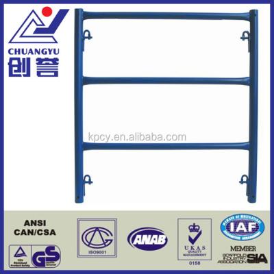 China Exterior construction scaffolding shoring frame systems / American type frame / mason frame for formwork for sale