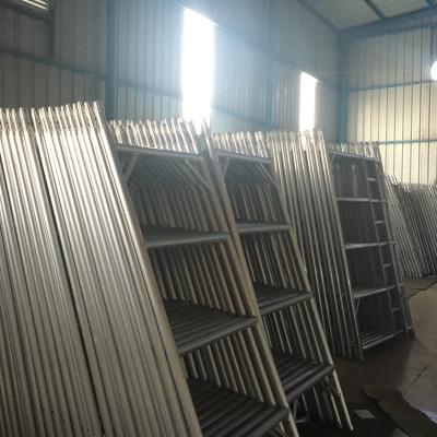 China Mobile Aluminum Tower Rung Aluminum Frame For Scaffolding Construction for sale