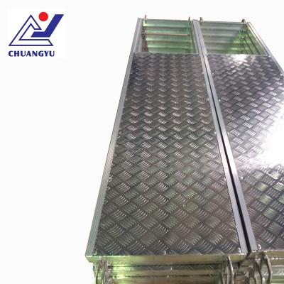 China Scaffolding Support System All Aluminum Hatch Plank For Scaffolding Construction for sale